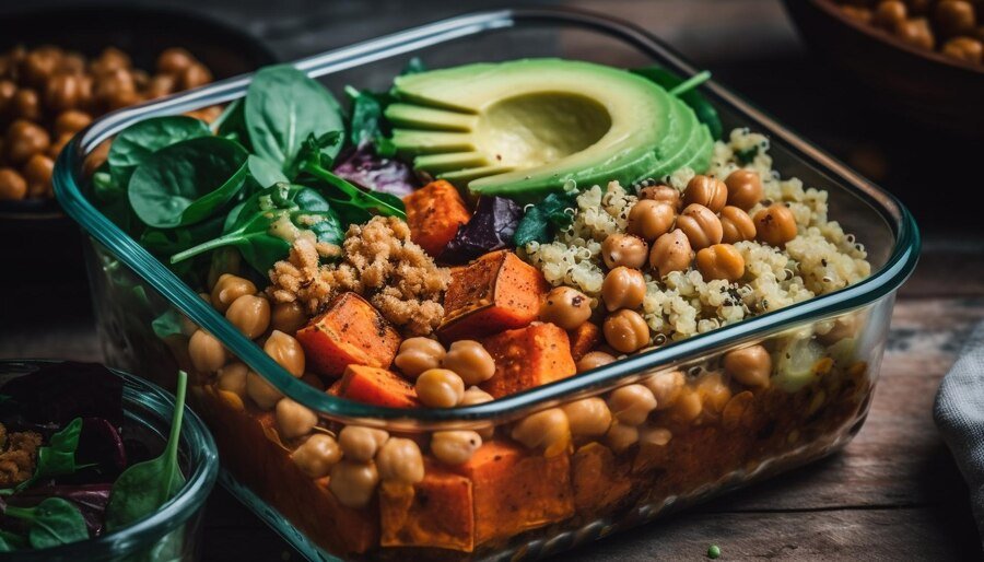 comida saludable y rica
