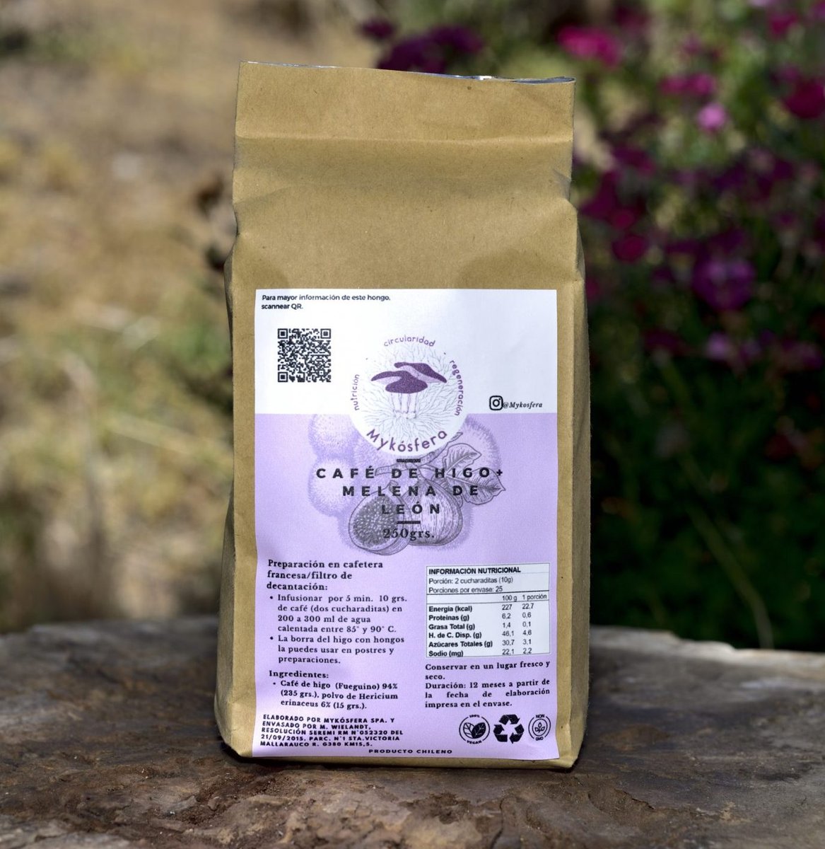 café de higo con melena de león