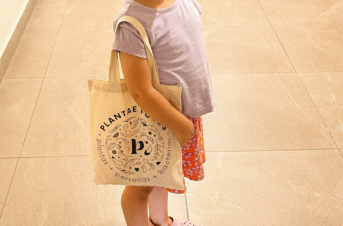 tote bag algodón Plantae Foods