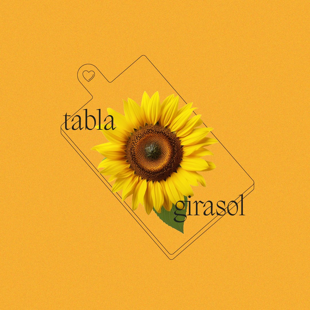 Tabla girasol