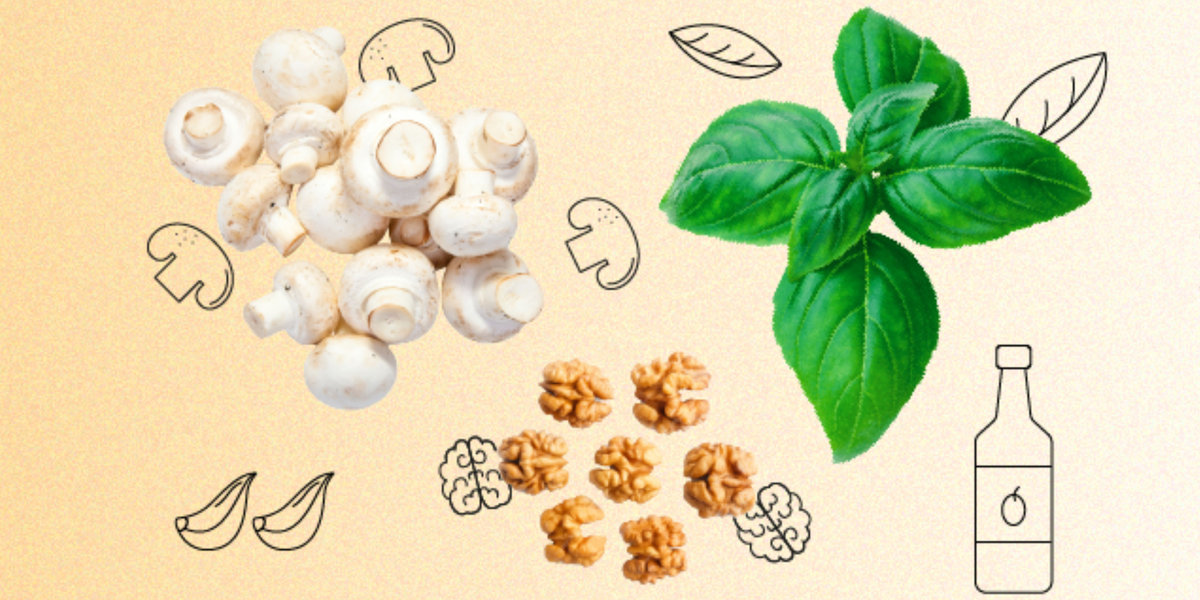Champiñones al pesto: Una receta que une lo mejor de dos mundos