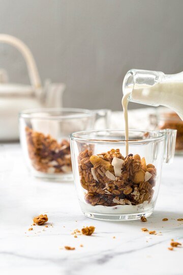granola casera- muesli - semillas