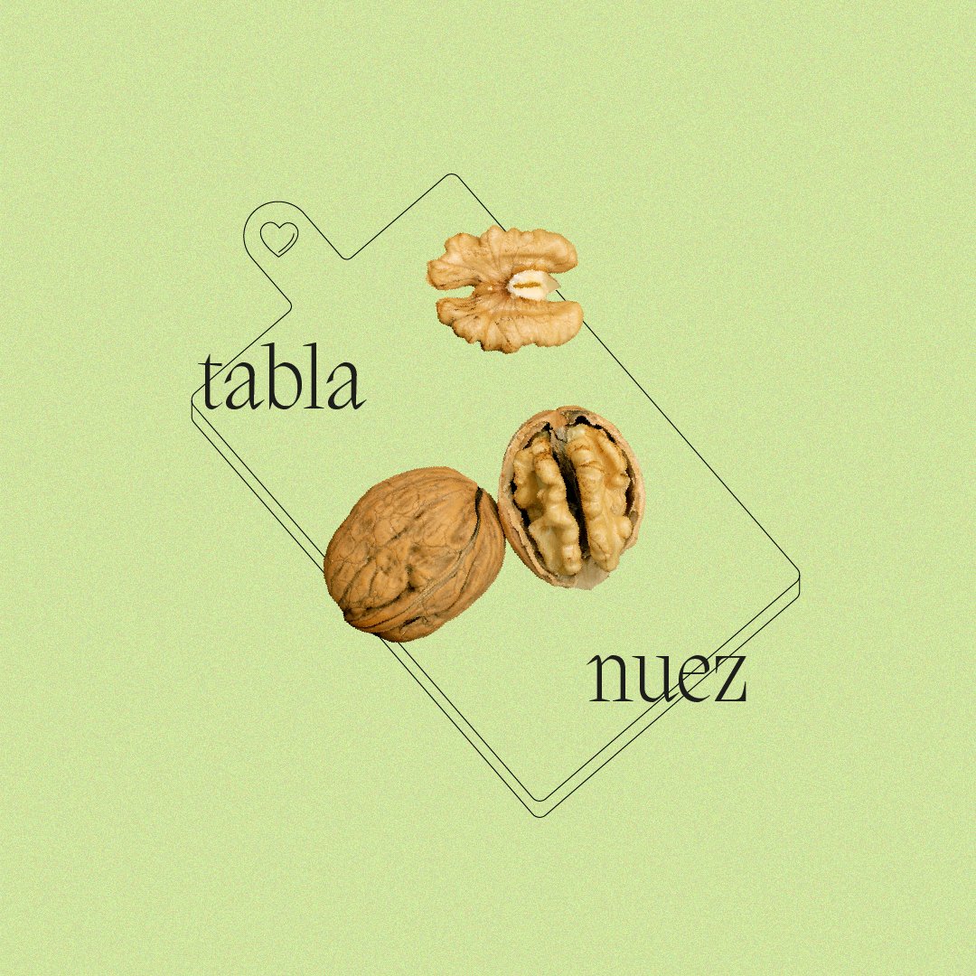 Tabla nuez