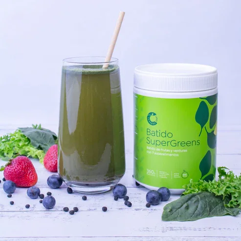 supergreens batido- fibra