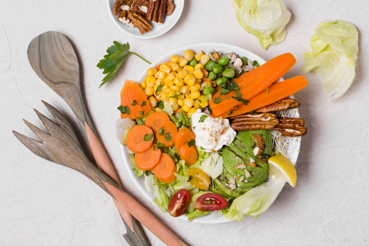 alimentacion saludable verde plant based